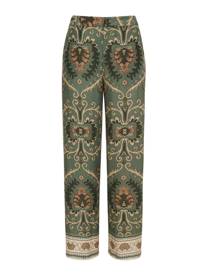 Sanctuary The Soft Trouser - MEZZO SAGE
