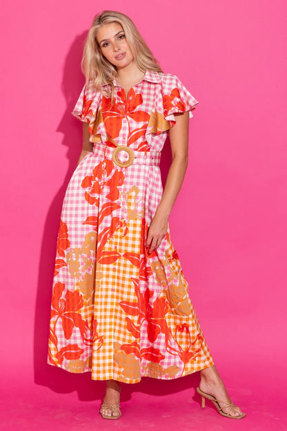 Alden Adair Rose Dress - FLORAL PICNIC