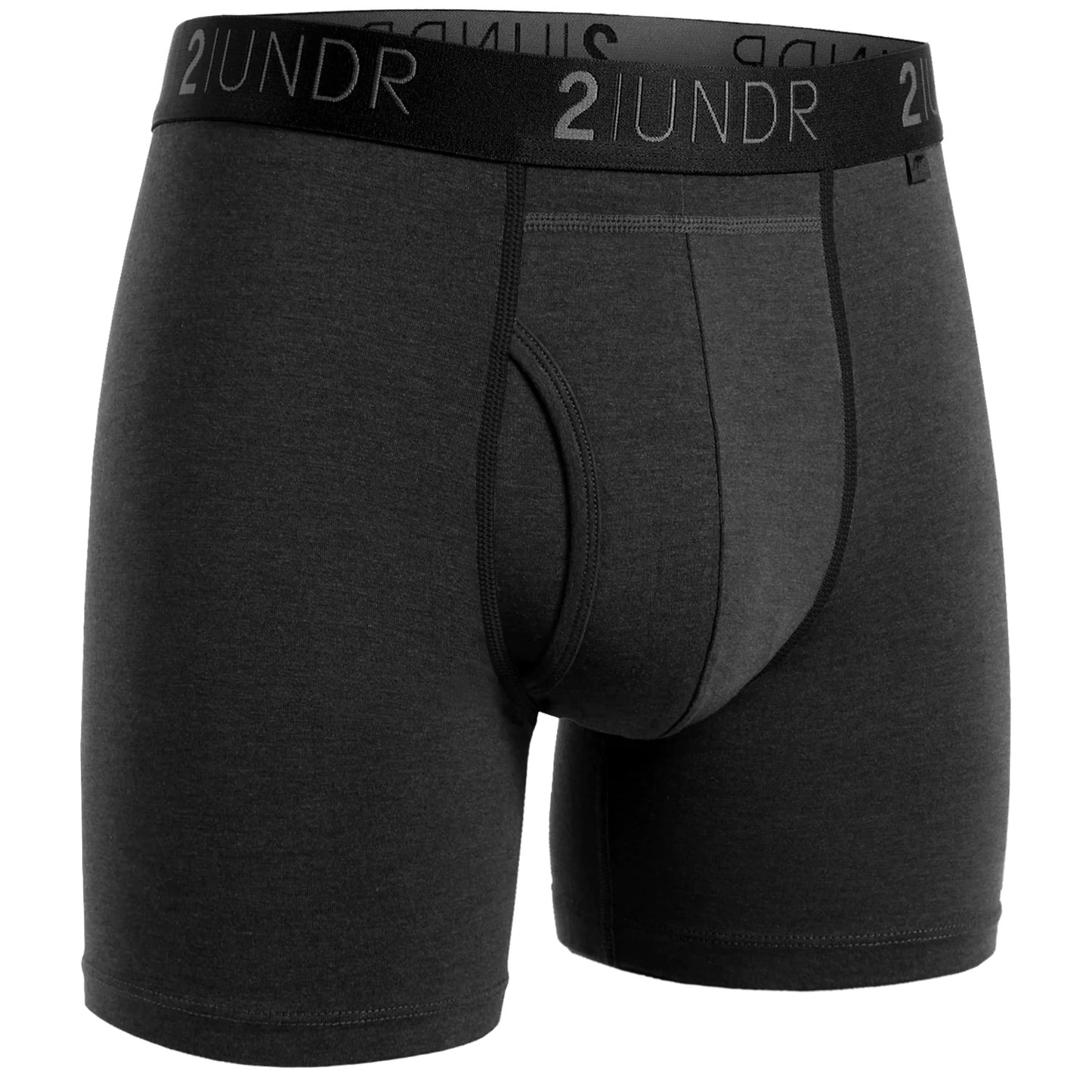 2UNDR Swing Shift 6" Boxer Brief - ONYX