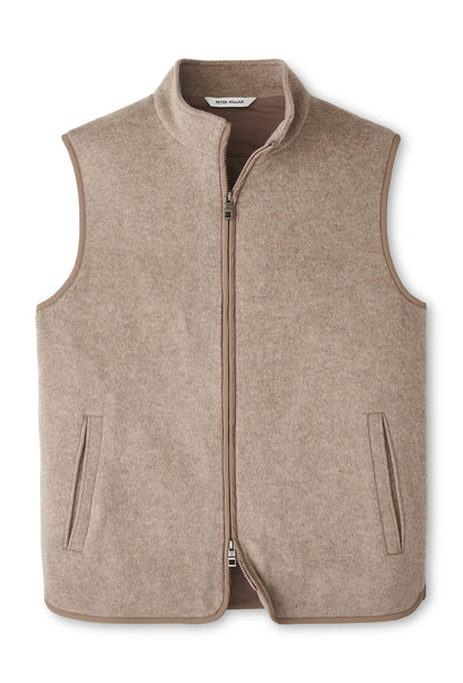 Peter Millar Crown Flex Merino Vest - GRAIN
