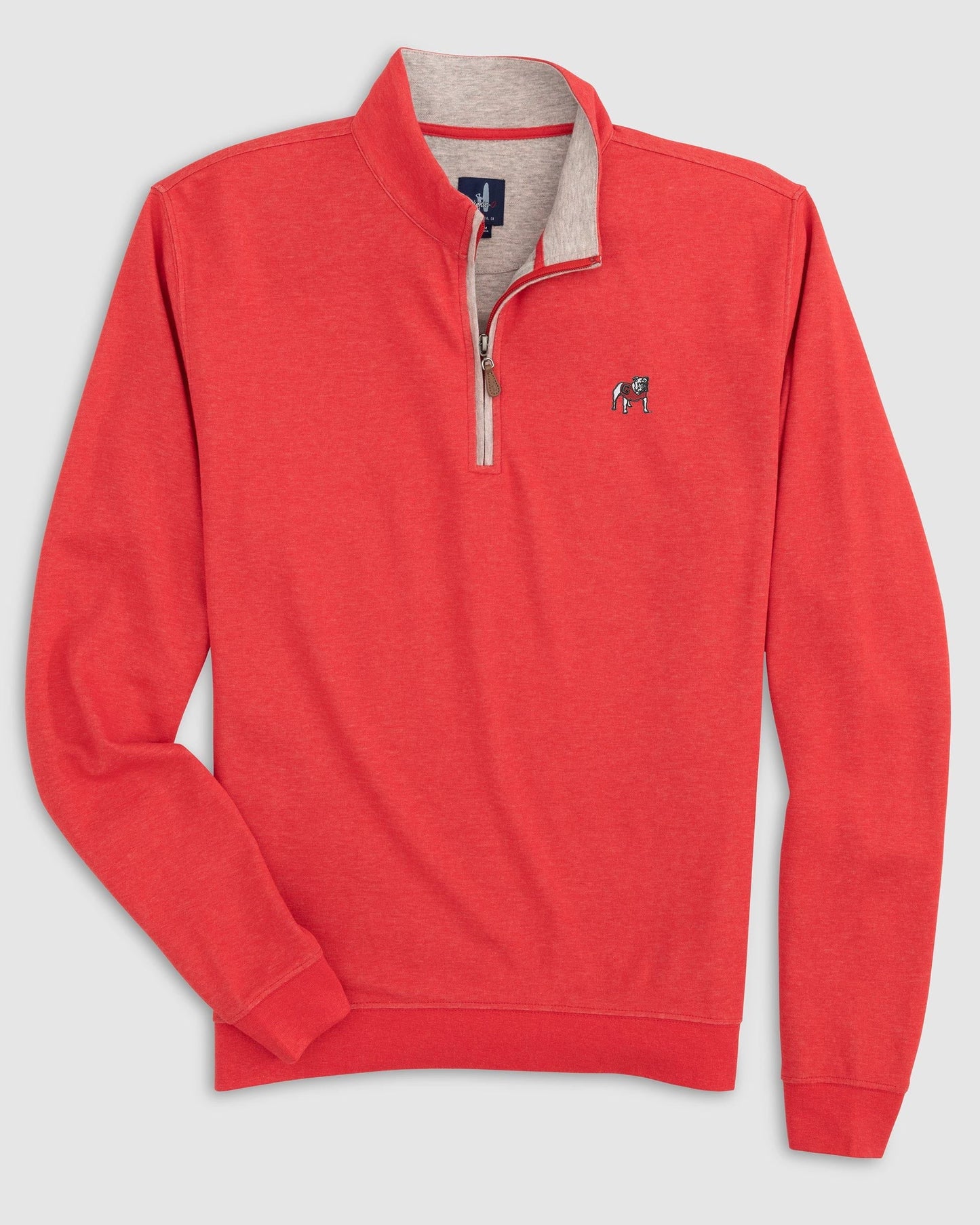 johnnie-O Sully 1/4 Zip Pullover UGA - RED1
