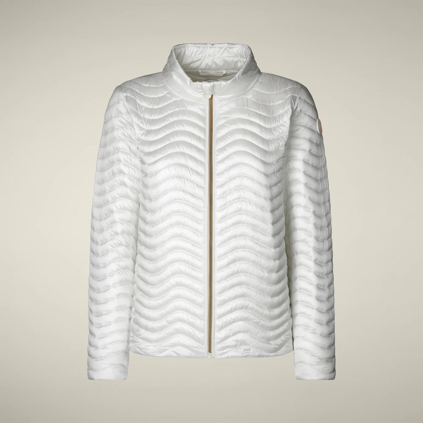 SAVE THE DUCK Pearl Puffer Jacket - OFF WHITE