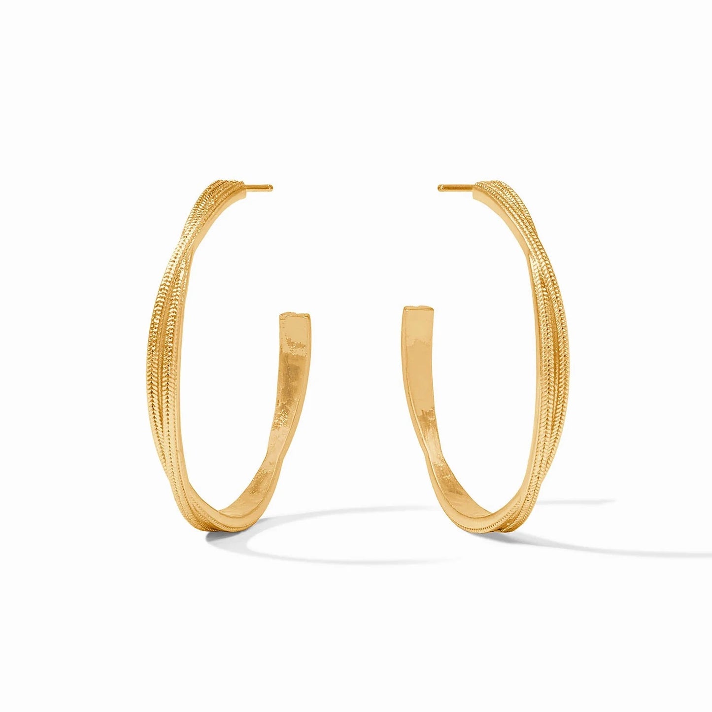 JV Cheval Twist Hoop GOLD