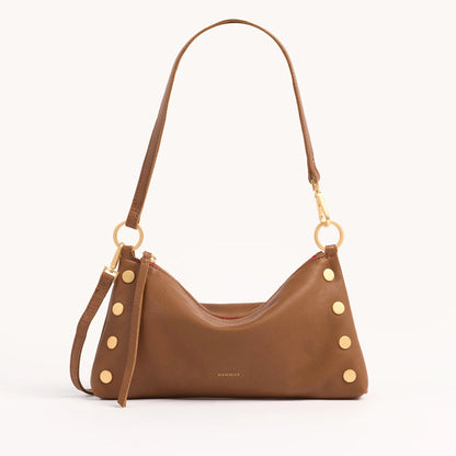 Hammitt Kyle - MAHOGANY PEBBLE/BRUSHED GOLD RED ZIP