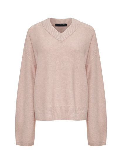 Sanctuary Dreamy V Neck Sweater - HEATHER ROSE