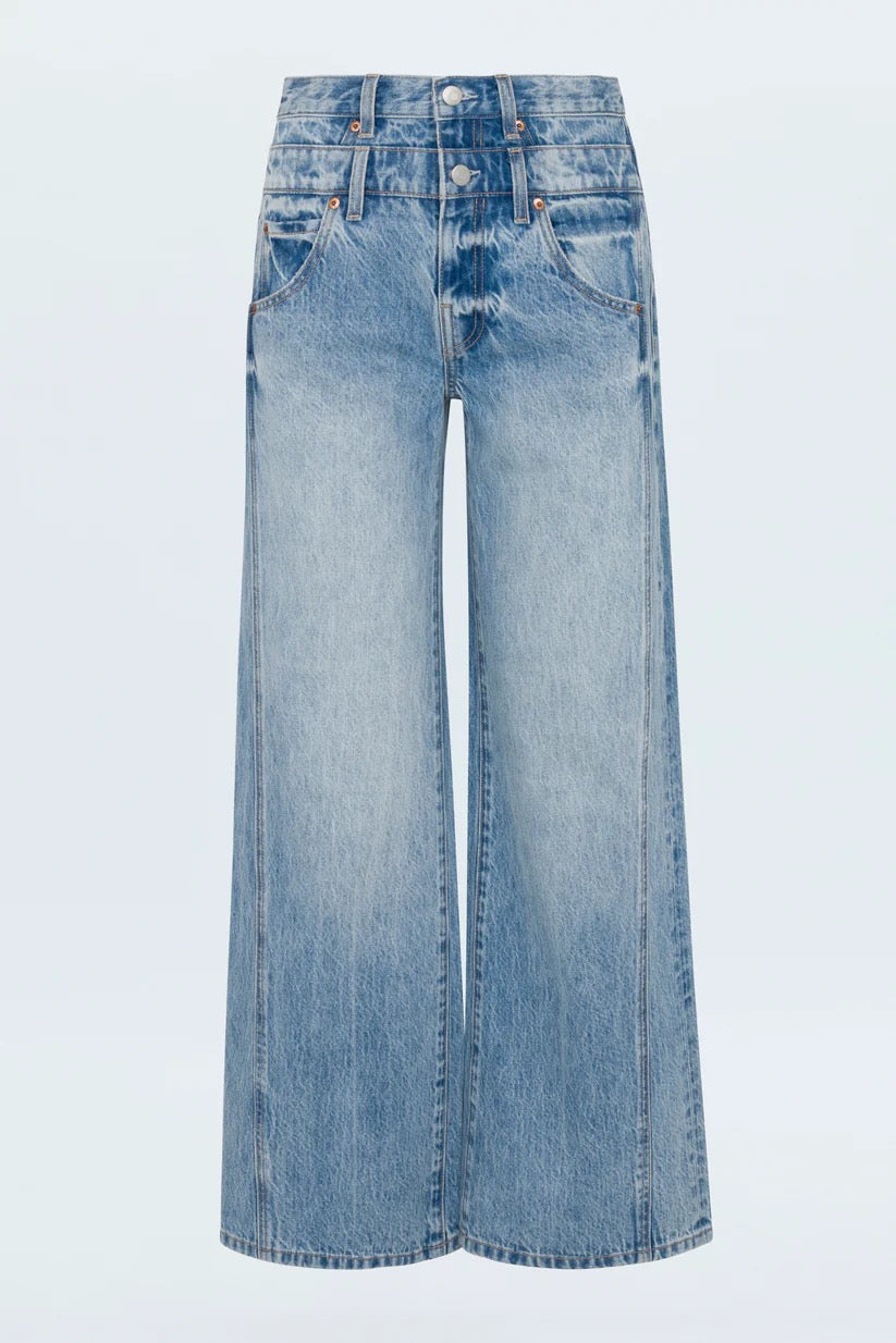 Pistola Caleb High Rise Stacked Waist Jean - ERA