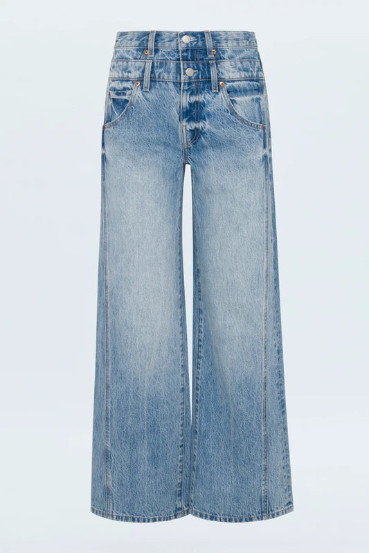 Pistola Caleb High Rise Stacked Waist Jean - ERA