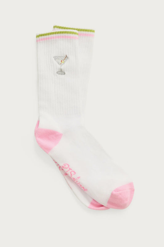 PJS Pickleball 3-pack No Show Socks MULTI