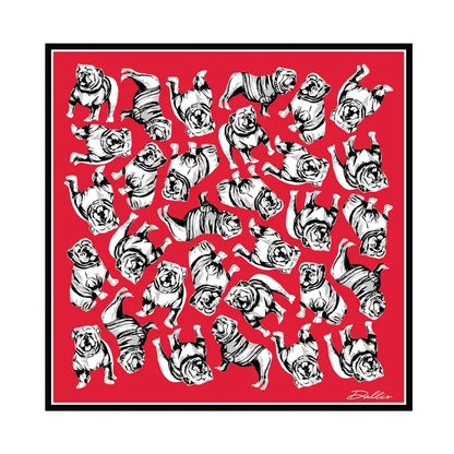 DFA Sic 'Em Gameday Scarf RED - 22x22
