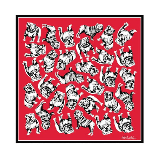 DFA Sic 'Em Gameday Scarf RED - 22x22