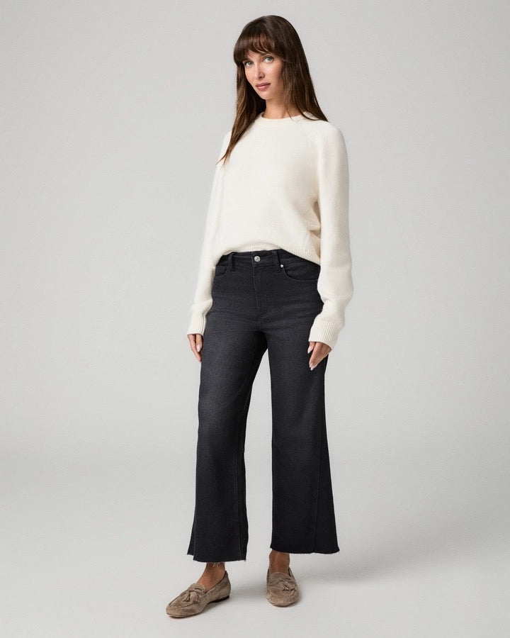 PA Anessa Wide Leg Twisted Outseam INK BLACK