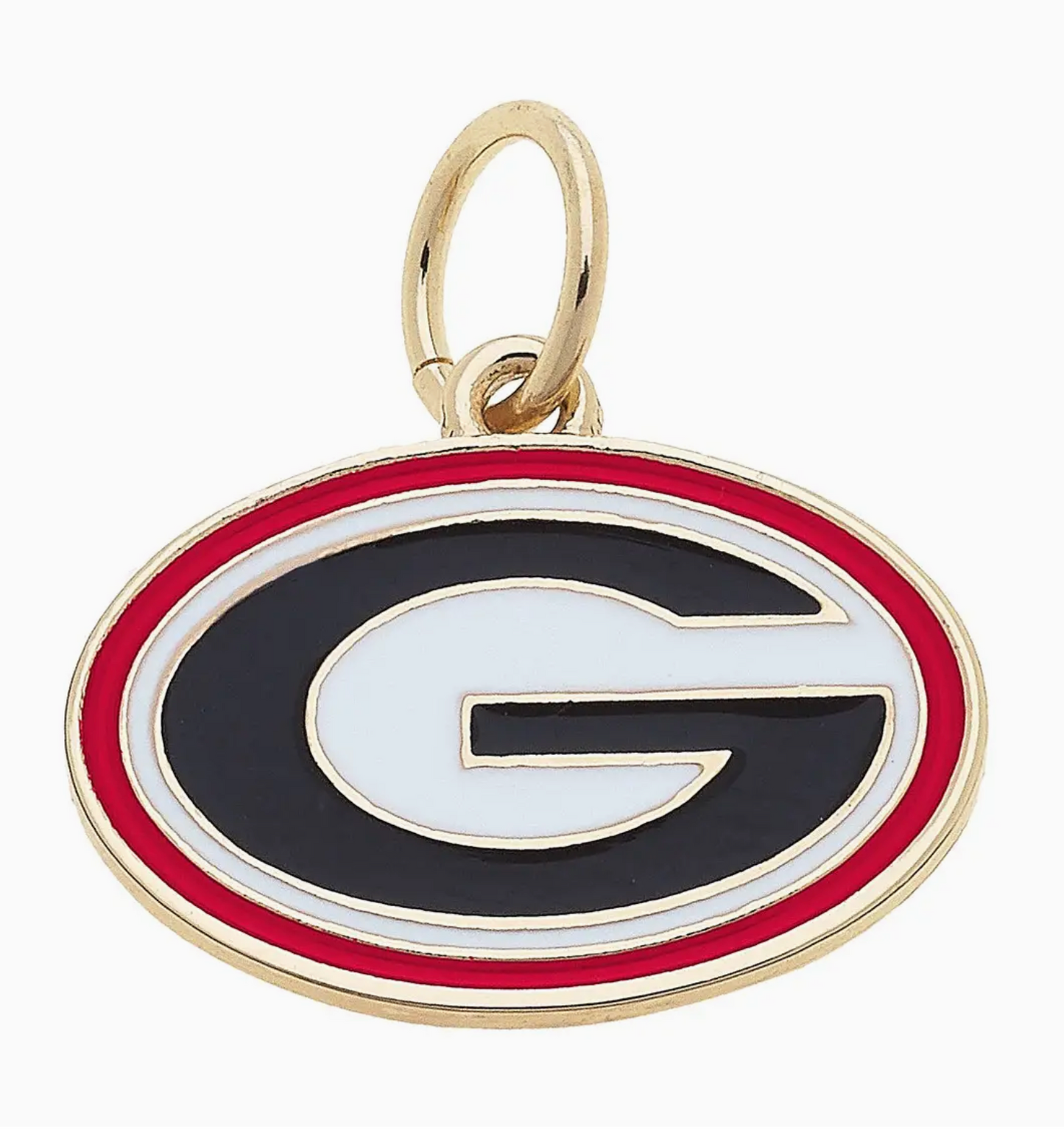 CS Georgia Bulldogs Enamel Logo Charm