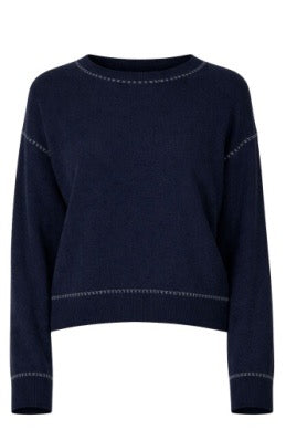 Another Love Millie Sweater - SAPPHIRE BLUE