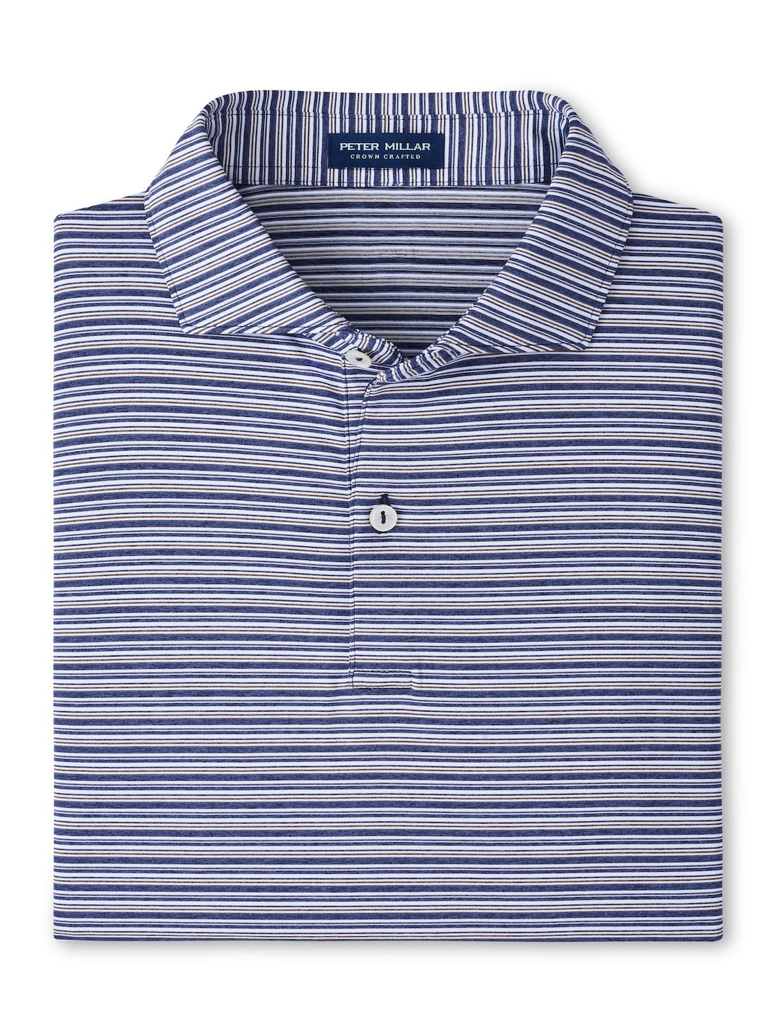 Peter Millar Crown Crafted Chase Performance Jersey Polo - NAVY