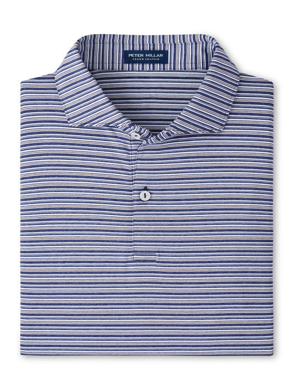 Peter Millar Crown Crafted Chase Performance Jersey Polo - NAVY