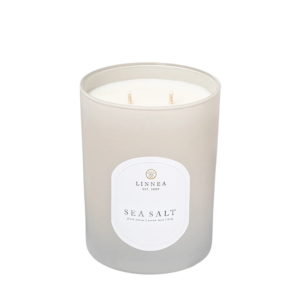 LINNEA Sea Salt Large Candle - 11oz