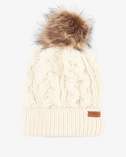 BA Penshaw Cable Knit Beanie CLOUD
