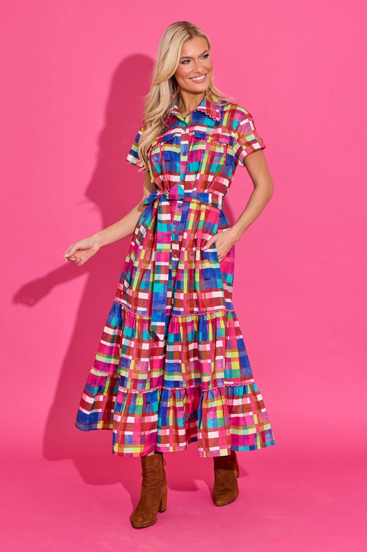 AA Rachel Dress CIRCUS PLAID