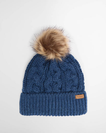 BA Penshaw Cable Knit Beanie NAVY