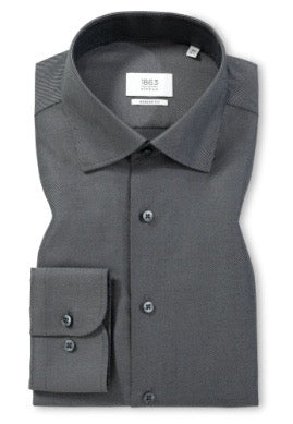 ETERNA Royal Twill Modern Fit Shirt BLACK