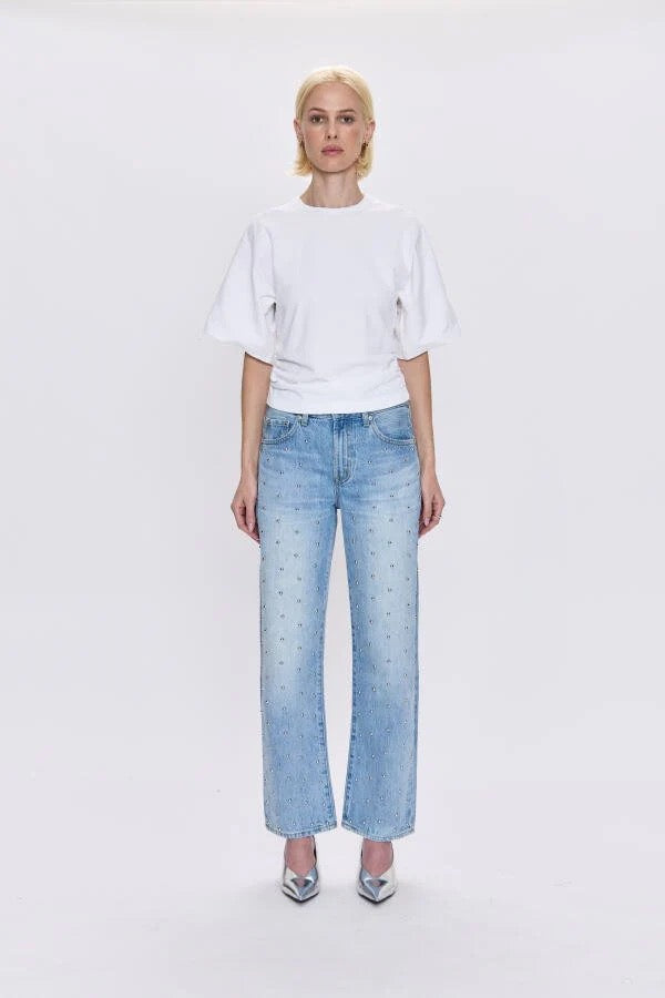 PISTOLA Lexi Studded Denim - ARIES