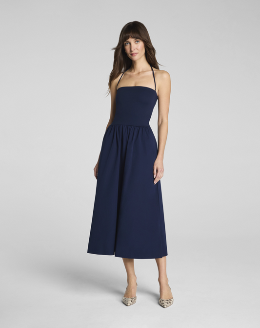 SP Strapless Midi Dress TIMELESS NAVY