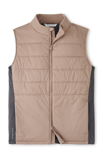 Peter Millar Fuse Hybrid Fleece Vest - POPLAR