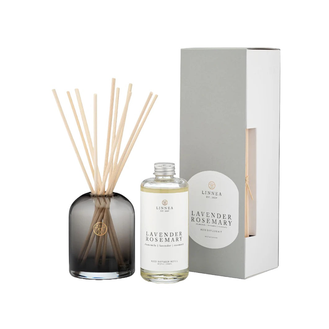 LINNEA Lavender Rosemary Reed Diffuser Kit