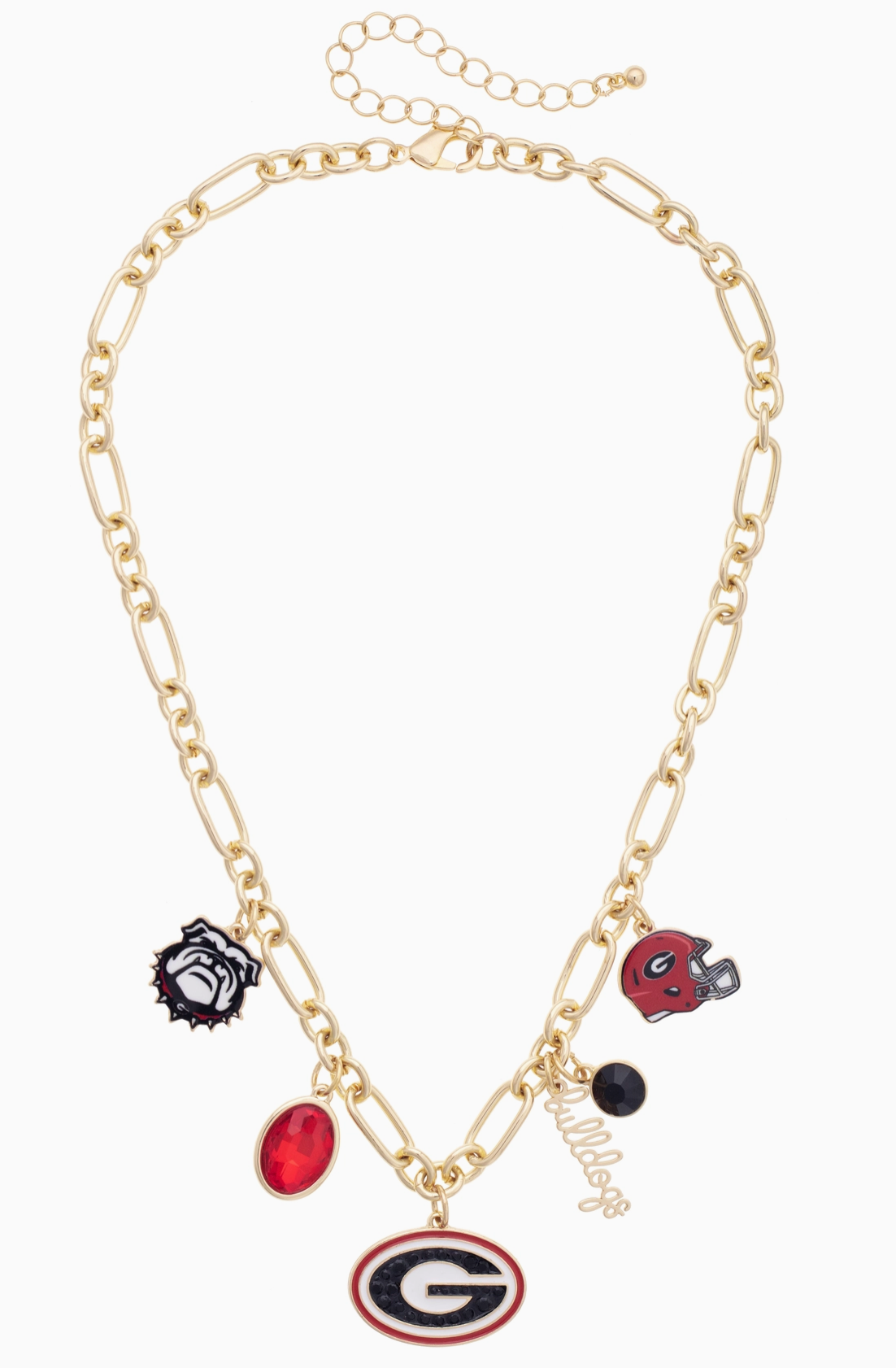 CS Georgia Bulldogs Gameday Charm Necklace