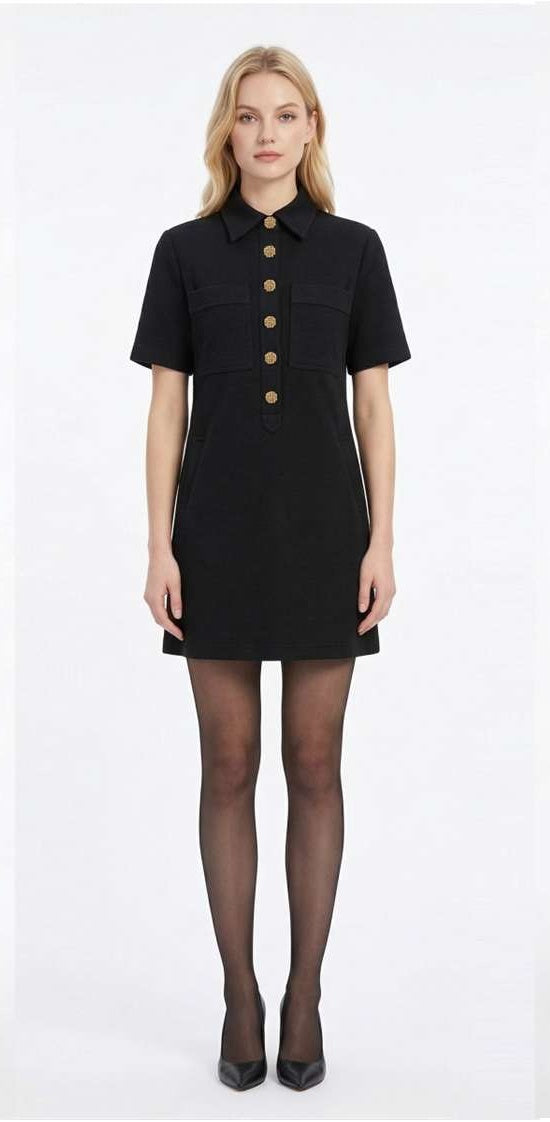 FB Alix Dress SABLE WOOL