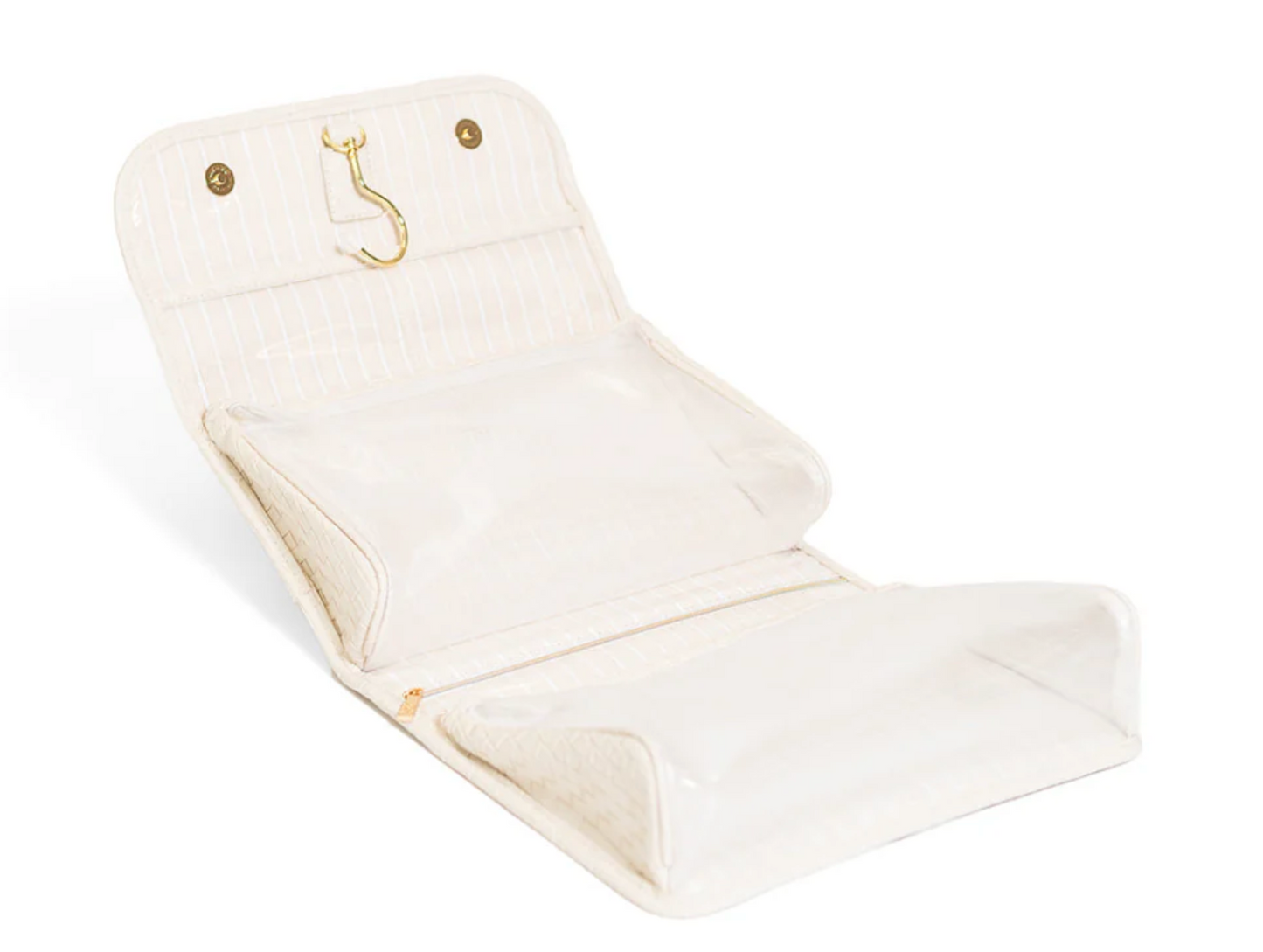 TRVL Luxe Hanging Toiletry Case WOVEN SAND