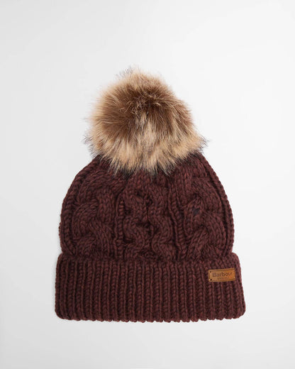 BA Penshaw Cable Knit Beanie FIG