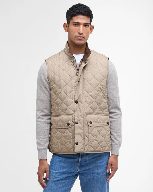 Barbour Lowerdale Quilted Gilet - WASHED STONE