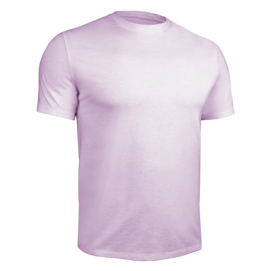 2U Luxury Crew Tee HEATHERED LAVENDER