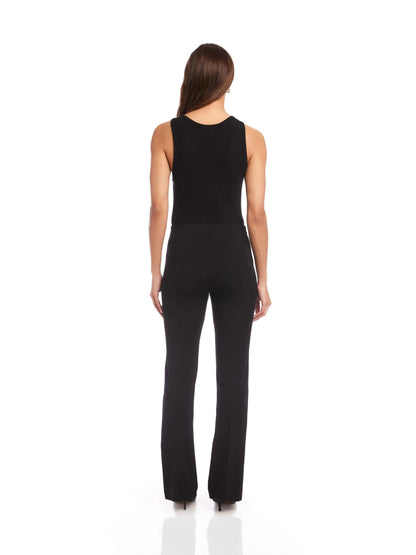 Fifteen Twenty City Bootcut Pants - BLACK