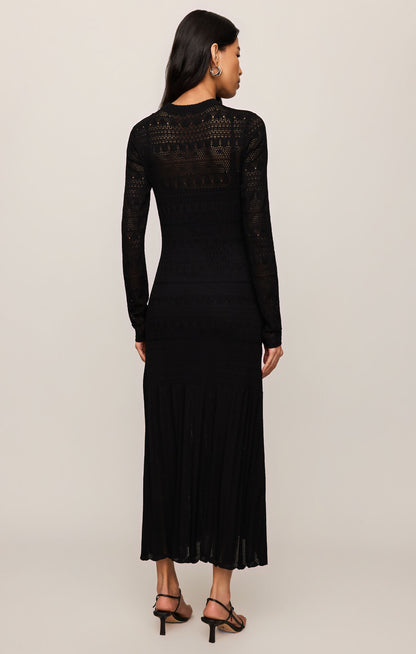 Z Supply Avery Midi Dress - BLACK