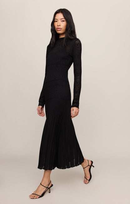 Z Supply Avery Midi Dress - BLACK