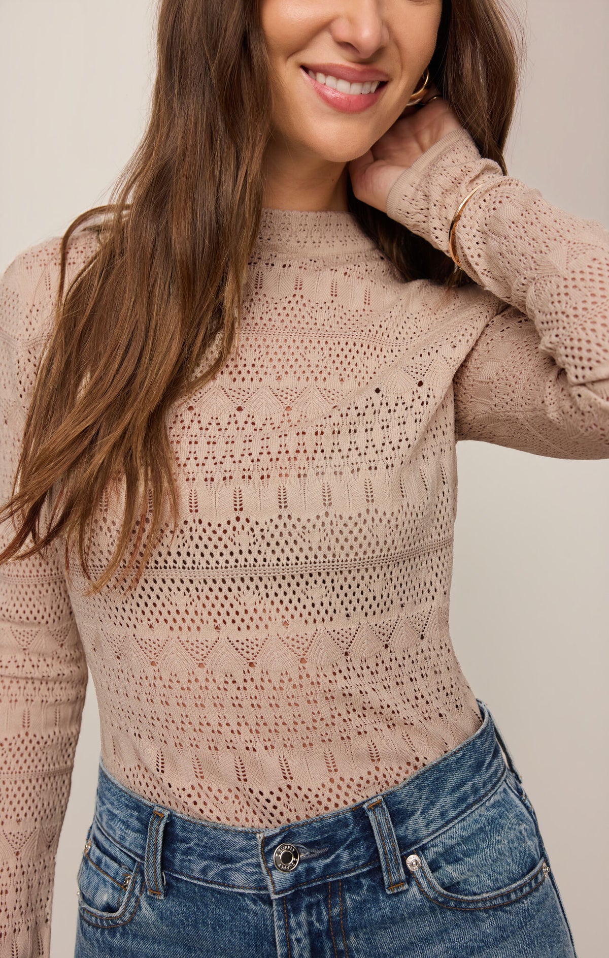 Z Supply Avery Sweater Top - SOFT ECRU