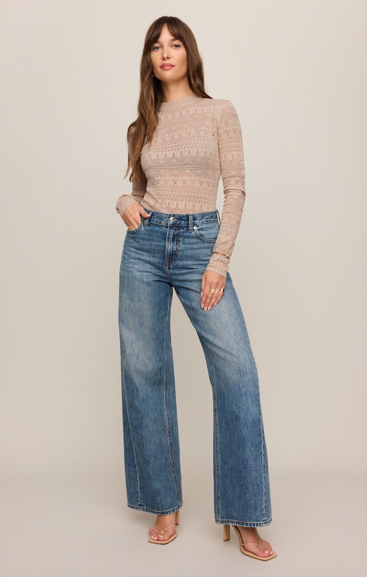 Z Supply Avery Sweater Top - SOFT ECRU
