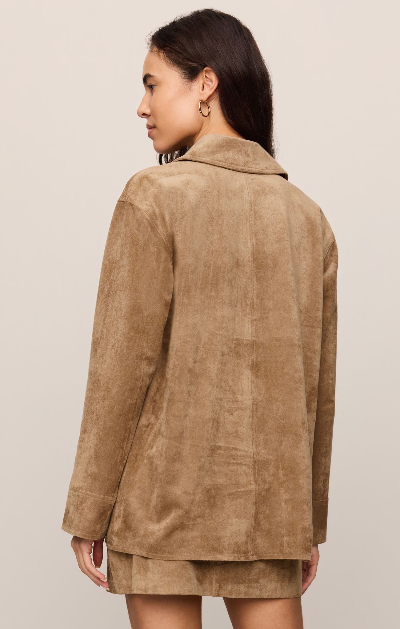 Z Supply Decker Suede Chore Coat - LIGHT SAND