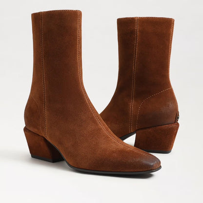 Sam Edelman Harmony Ankle Boot - BOURBON SUEDE