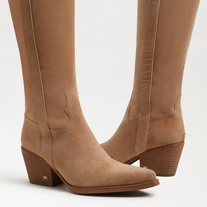 Sam Edelman Wyatt Knee High Boot - CYPRUS TAN SUEDE