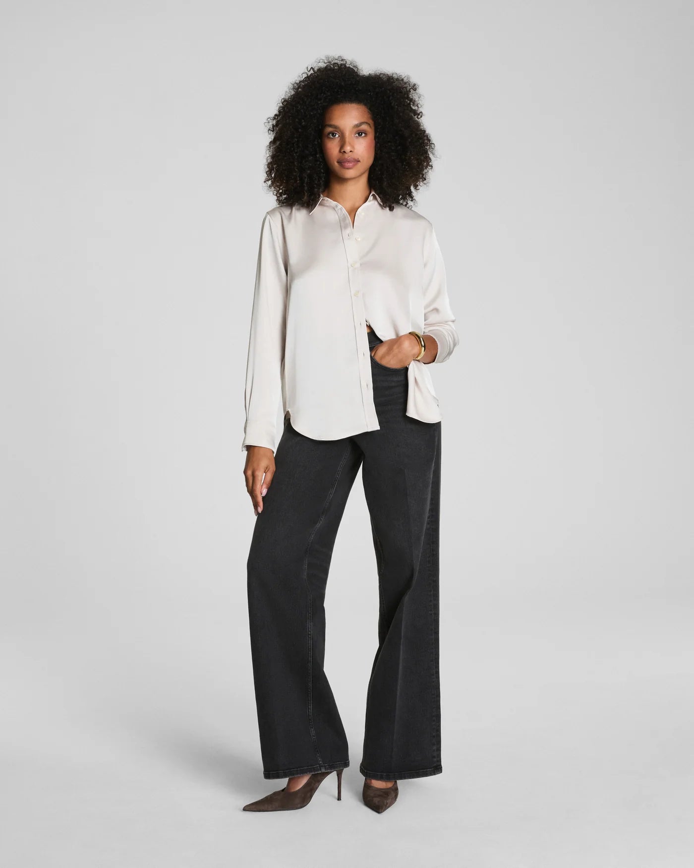 SP Silky Smooth Button Down BIRCH