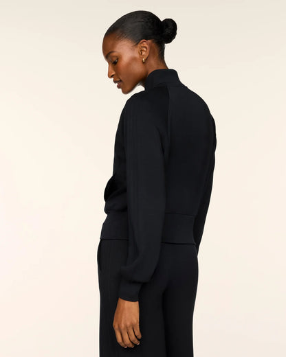 SP AirEssentials Pintuck Track Jacket VERY BLACK