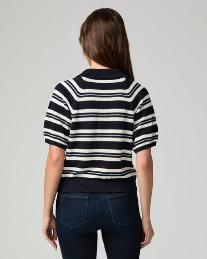 Paige Birch Top - NAVY MULTI