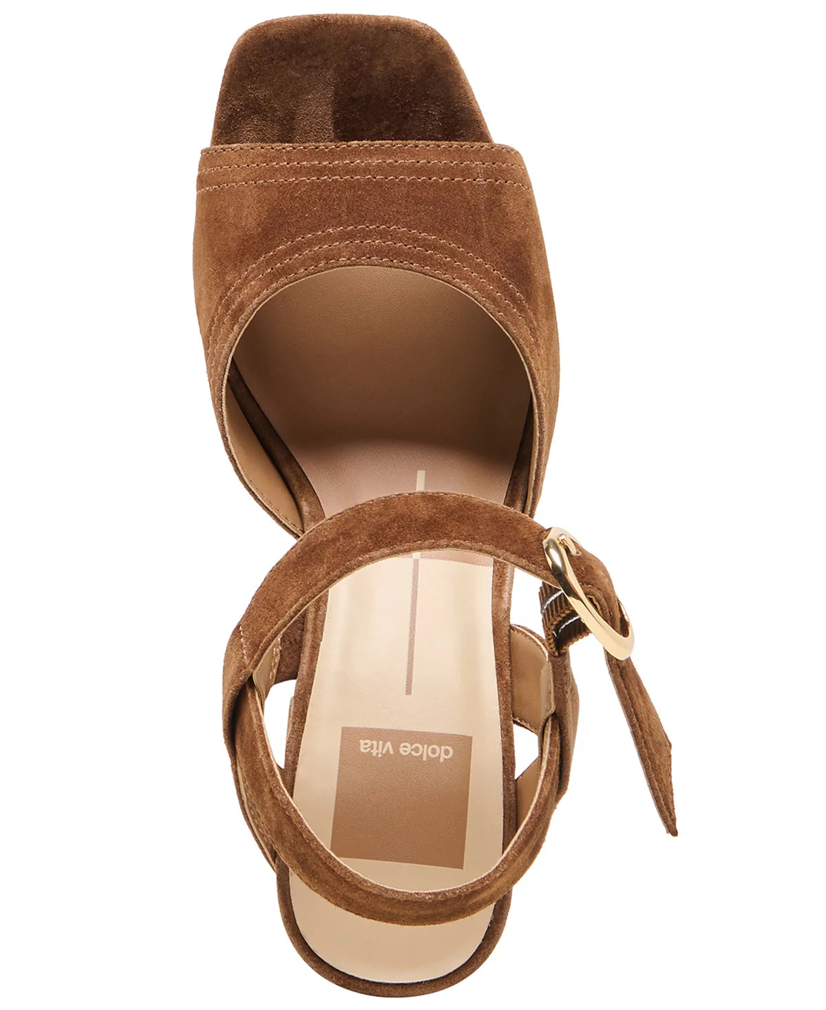 Dolce Vita Fatima Platform Heels - COCOA SUEDE