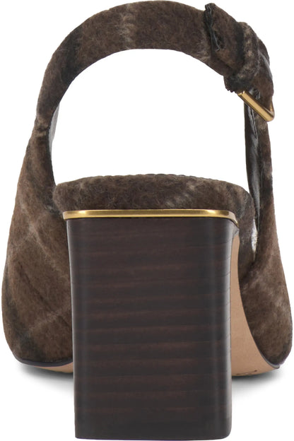 Vince Camuto Hamden B Sling Back - BROWNIE MULTI