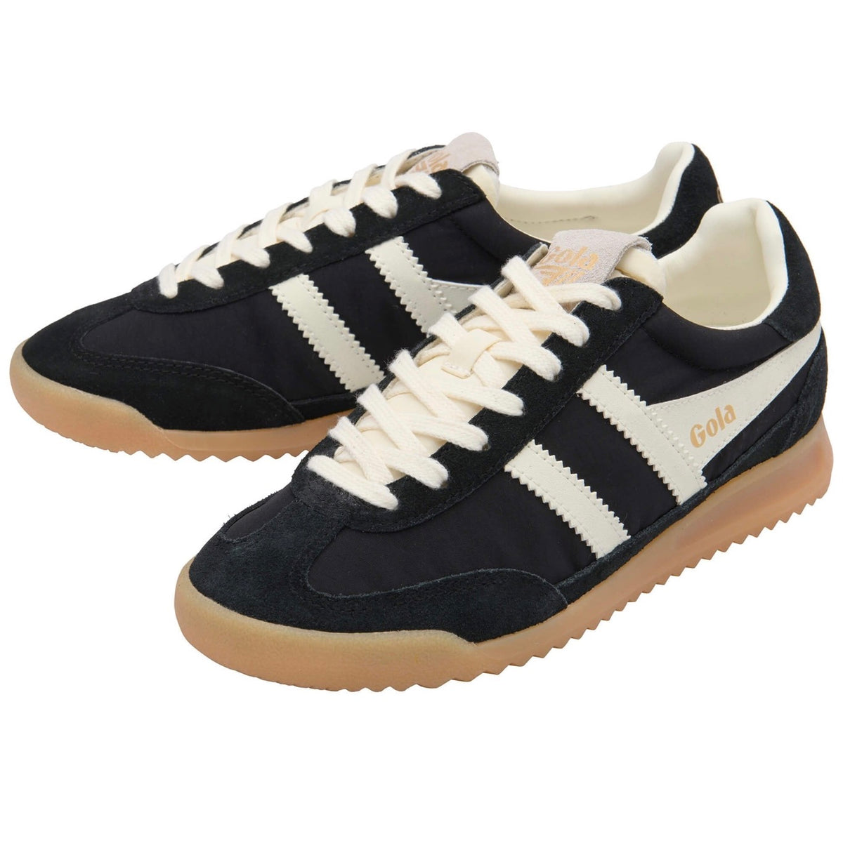 GOLA Classics Women’s Firefly Sneakers - BLACK/OFF WHITE