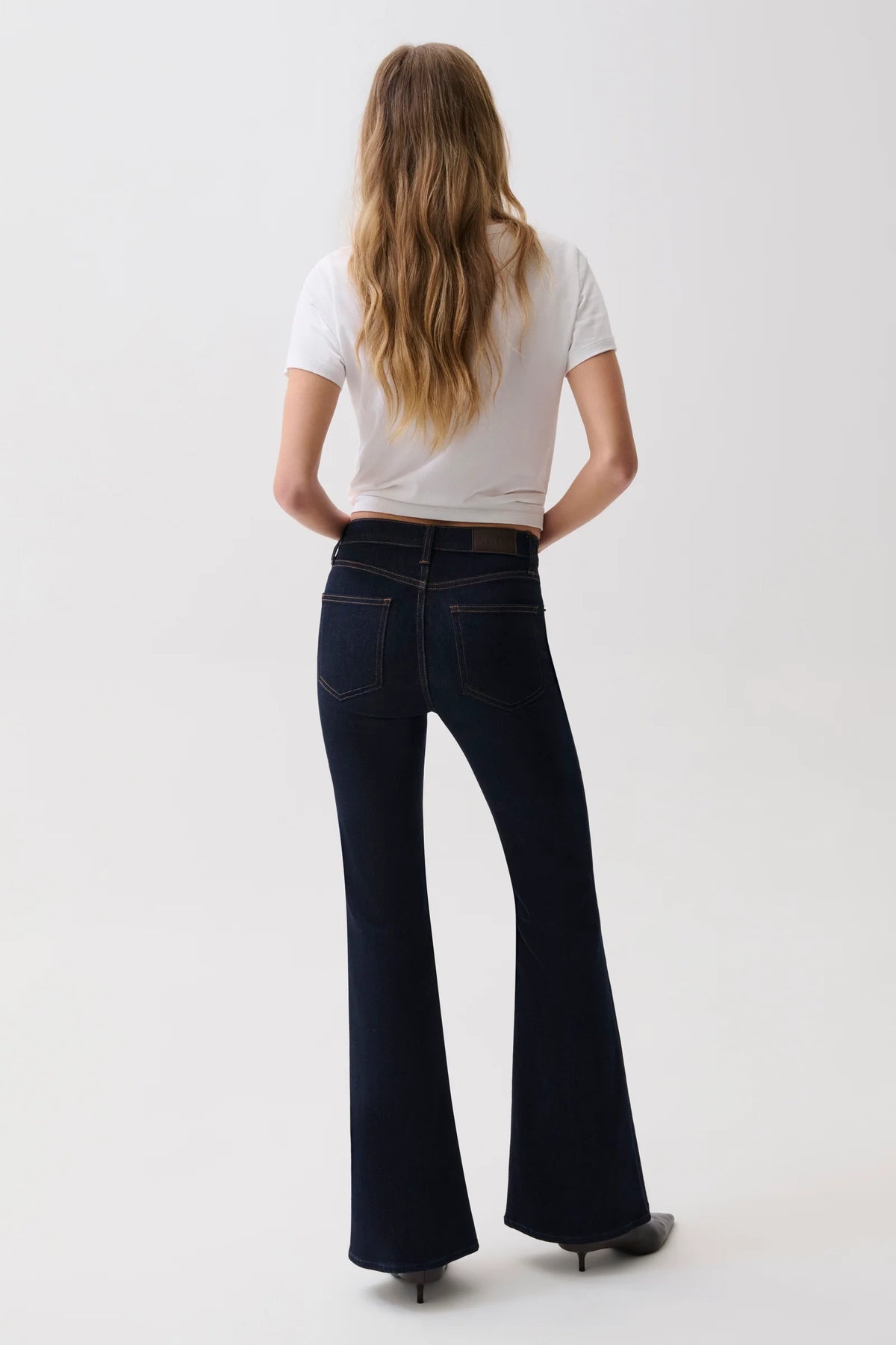 Pistola Kinsley Mid Rise Ultra Flare - NIGHT FLIGHT