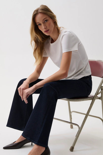 Pistola Kinsley Mid Rise Ultra Flare - NIGHT FLIGHT